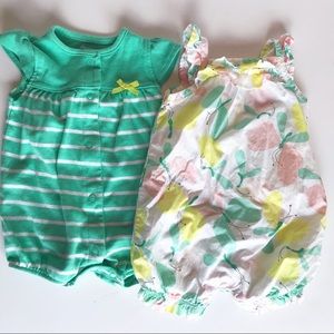 Carter’s 3m Rompers